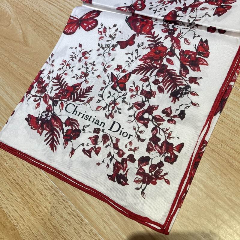 Dior silk scarf 90X90cm E16